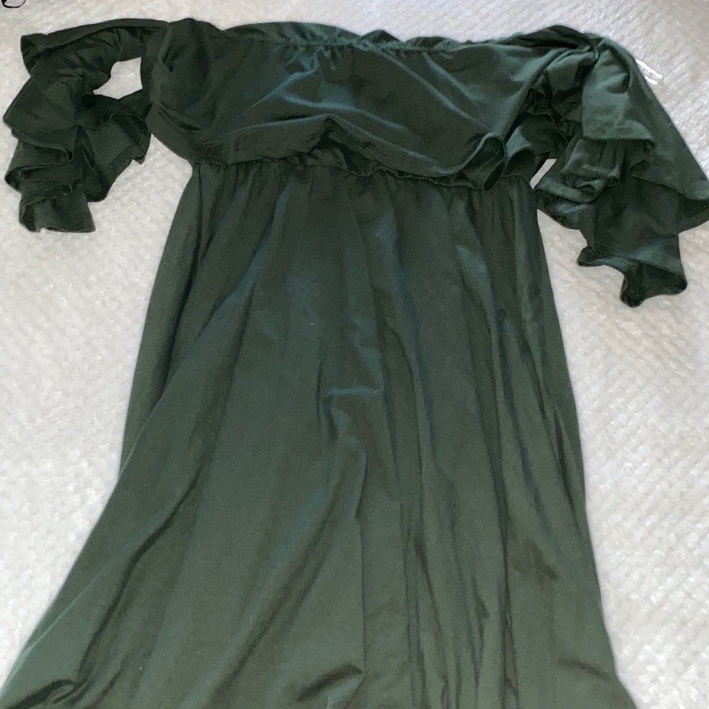 Green dress